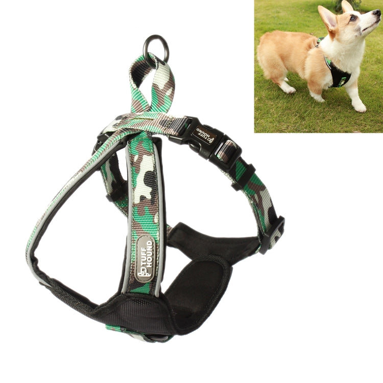 Tuffhound 1628 Adjustable Dog Chest Strap Collar Belt,Size:S, 2x40x(46-56)cm
