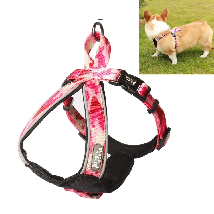 Tuffhound 1628 Adjustable Dog Chest Strap Collar Belt,Size:S, 2x40x(46-56)cm