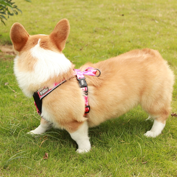 Tuffhound 1628 Adjustable Dog Chest Strap Collar Belt,Size:S, 2x40x(46-56)cm