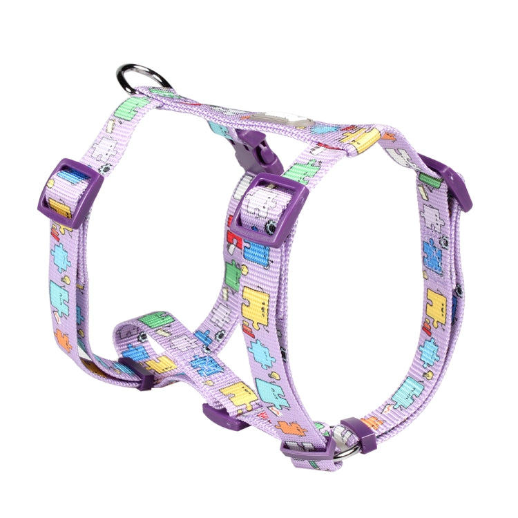 Tuffhound 1634 Adjustable Dog Harness Lead Leash Collar Belt,Size:L, 2.5x(45-70)x(50-85)cm (Purple)