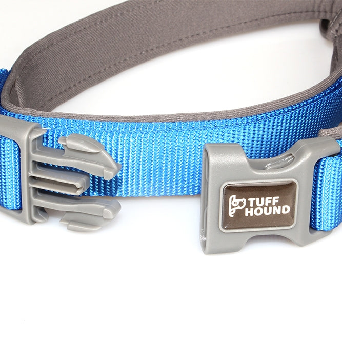 Tuffhound 1427 Nylon + Submersible + Reflector Bar Adjustable Dog Collar, Adjustable Range: 1.5x(28-40)cm,Size:S