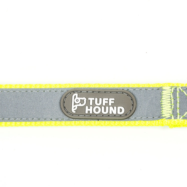 Tuffhound 1427 Nylon + Submersible + Reflector Bar Adjustable Dog Collar, Adjustable Range: 2x(38-51)cm,Size:M