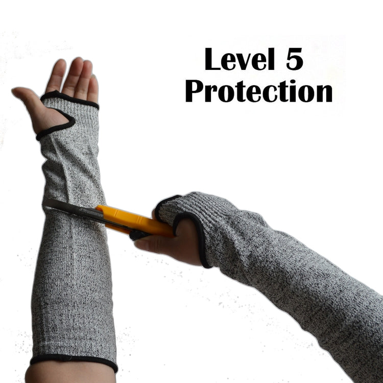2 Sets HPPE Anti-cut and Anti-puncture Arm Cuff, Length: 35cm