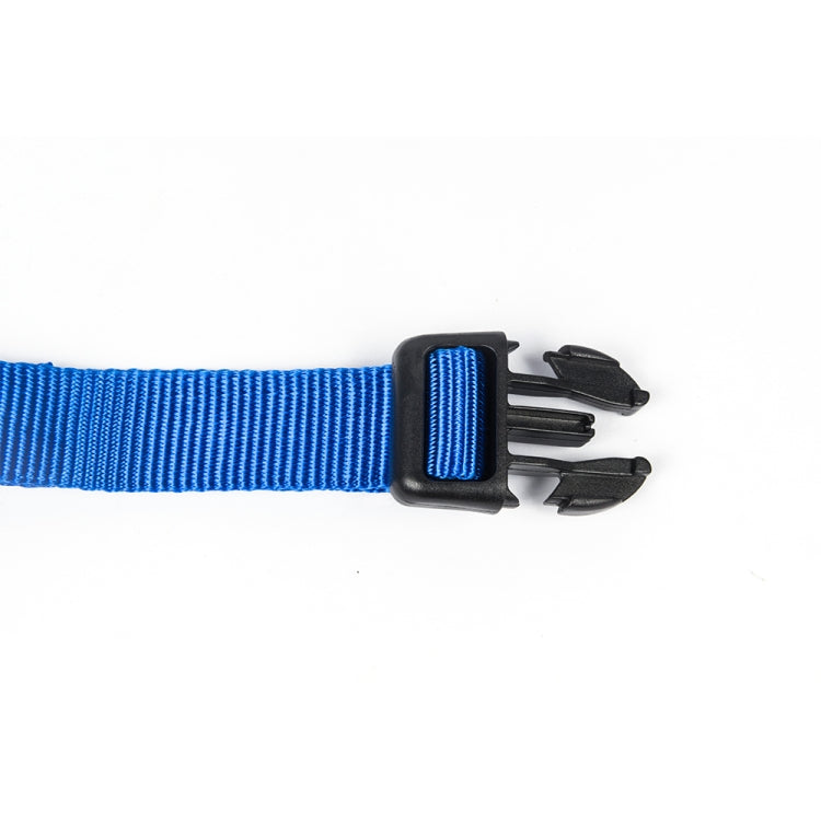 Tuffhound 1639 Dog Harness Lead Leash Collar Belt,Size:L, 2.5x(47-72;70-86)cm (Blue)