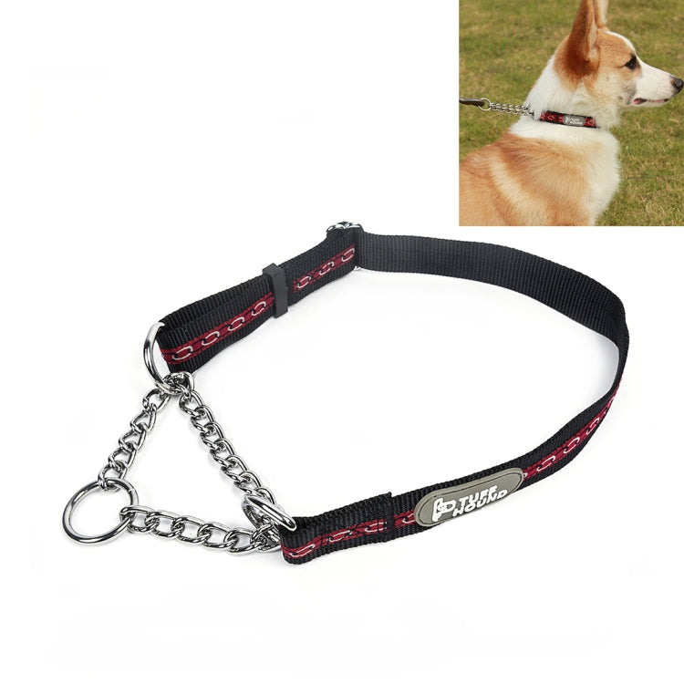 Tuffhound 1704 Pet Anti-bite Collar Dog Chain, Size:L,2.5x(50-70)cm
