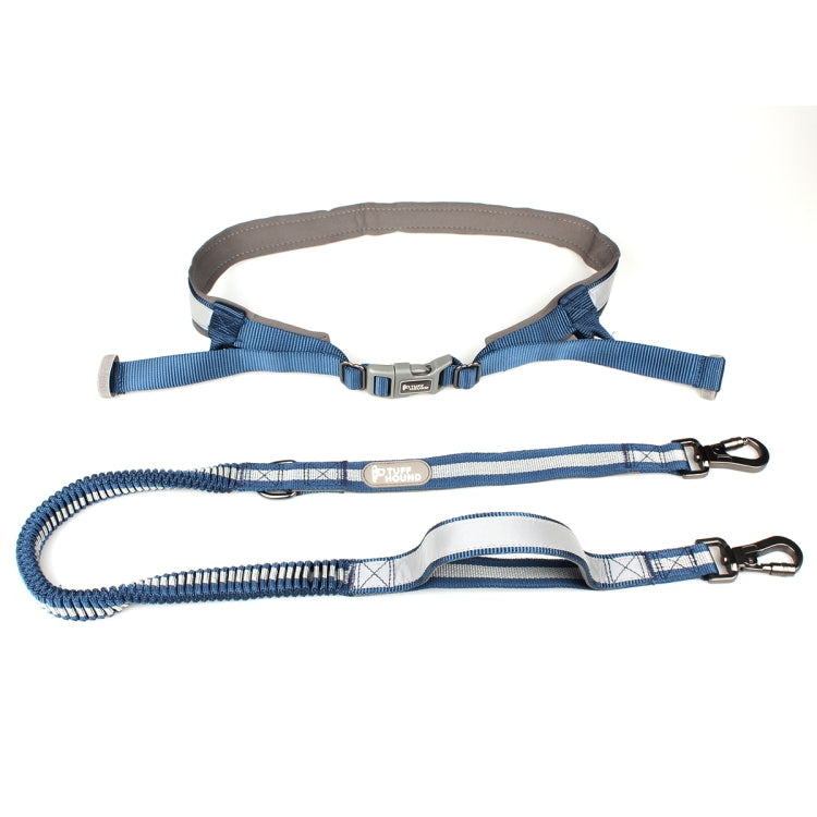 Tuffhound 1705 Elastic Nylon Pet Dog Running Leash (Blue)