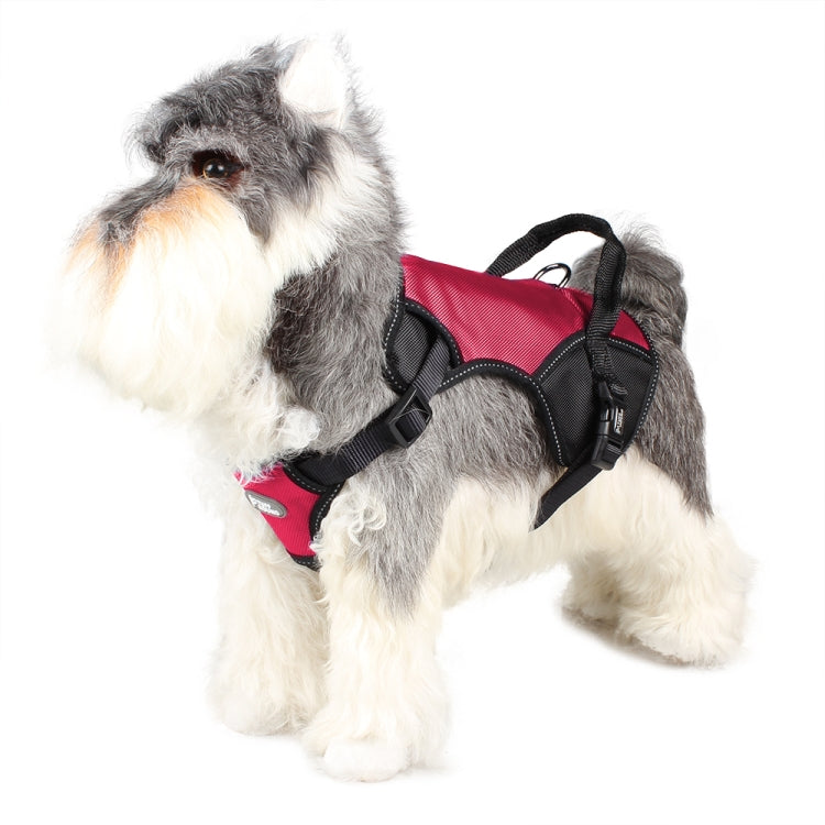 Tuffhound 1734 No Pull Dog Vest Harness,Size:L, (52-72;66-74)cm (Red)
