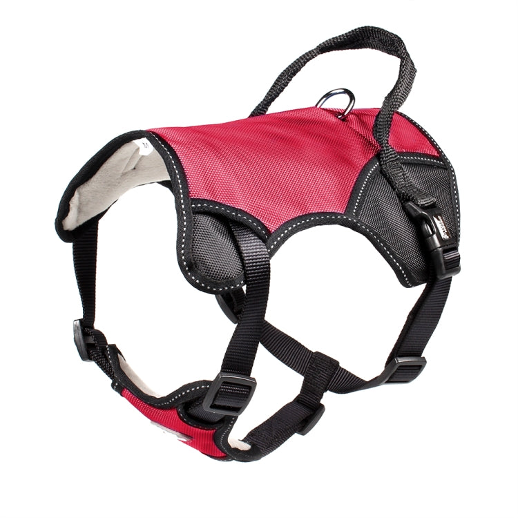 Tuffhound 1734 No Pull Dog Vest Harness,Size:XL, (60-78;70-88)cm (Red)