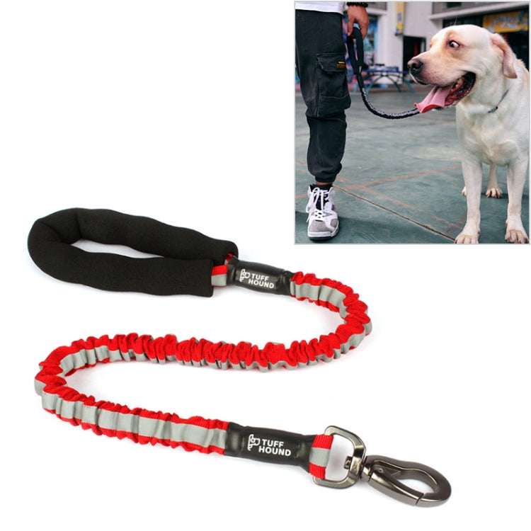 Tuffhound 1756 Dog Harness Lead Leash,Size:One Size,2.5x(75-105)cm (Red)