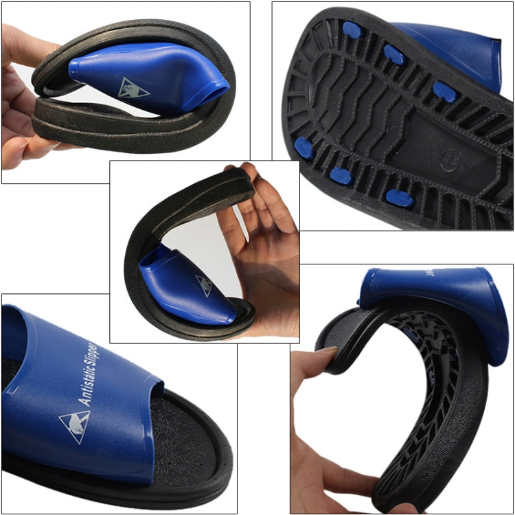 Anti-static Anti-skid PVC Slippers, Size: 42