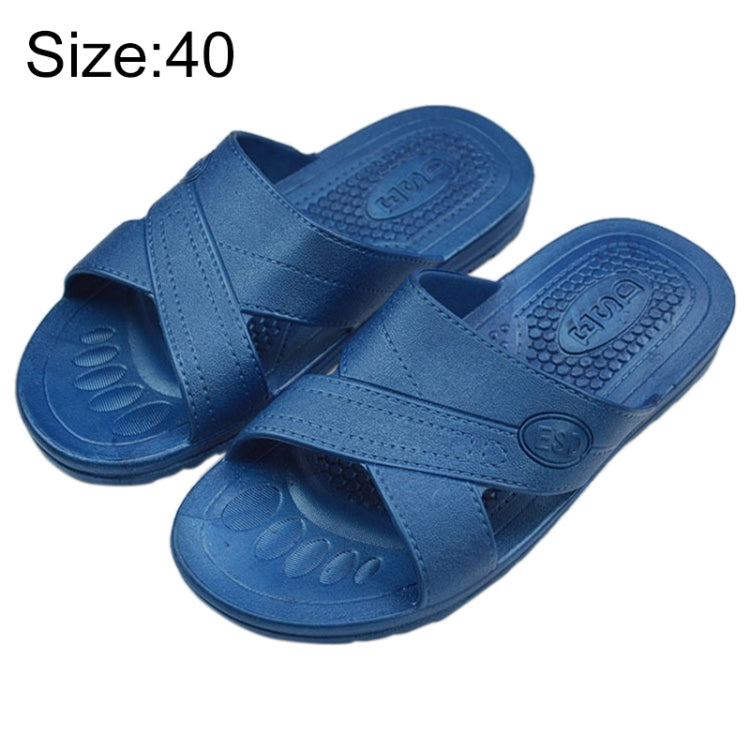 Anti-static Non-slip X-shaped Slippers, Size: 40