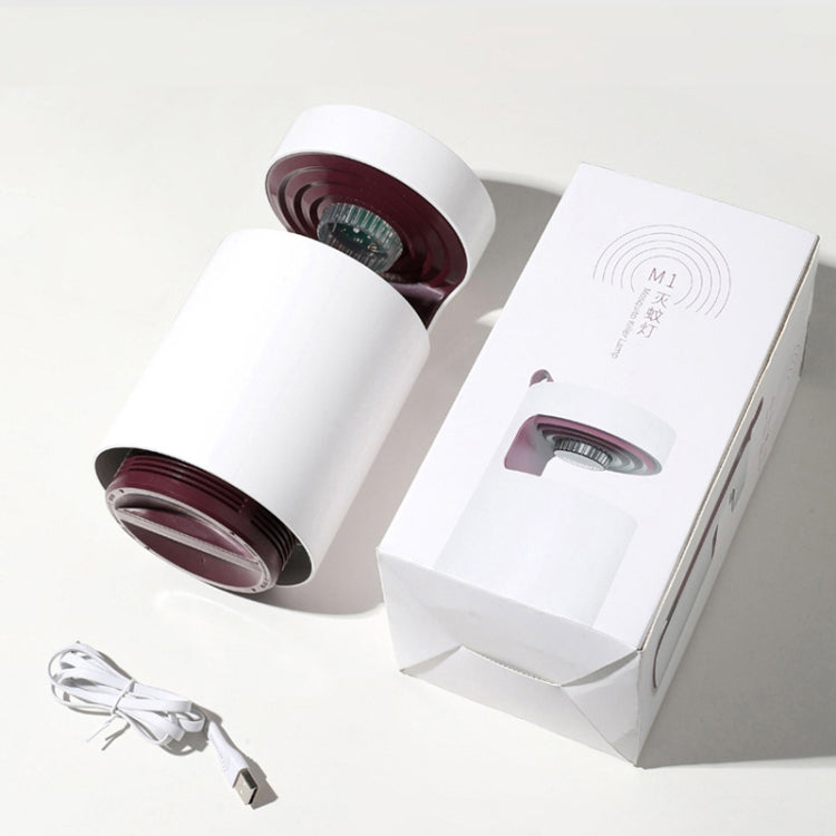 UV Light Inhaled Mosquito Killer Lamp USB Electric Bug Insect Killer Lights Pest Repeller(Wine Red)
