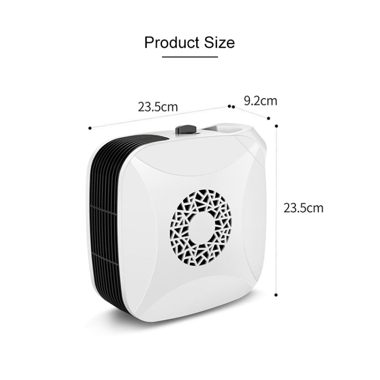 Household Office Hot and Cold Wind Radiator Warmer Electric Heater Warm Air Blower (White)