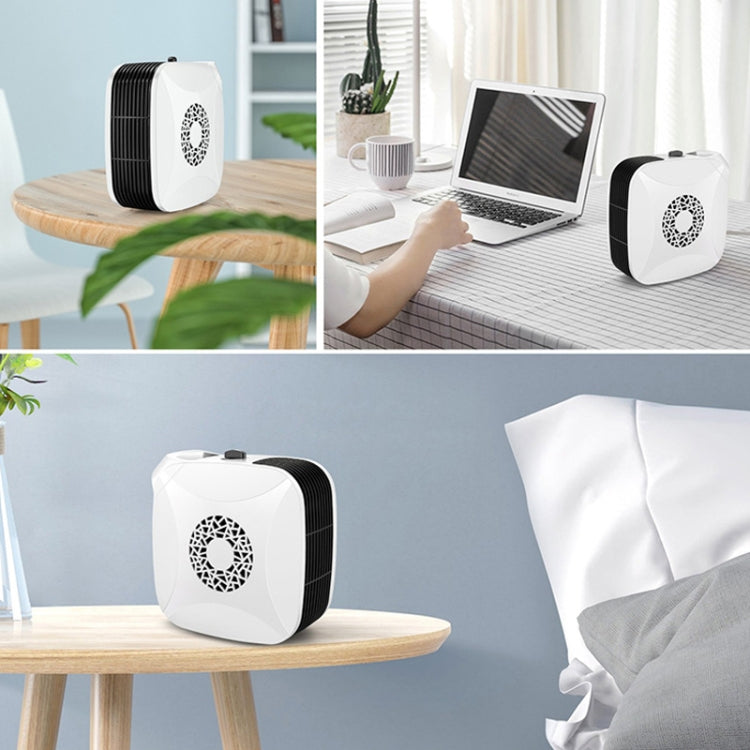 Household Office Hot and Cold Wind Radiator Warmer Electric Heater Warm Air Blower (White)