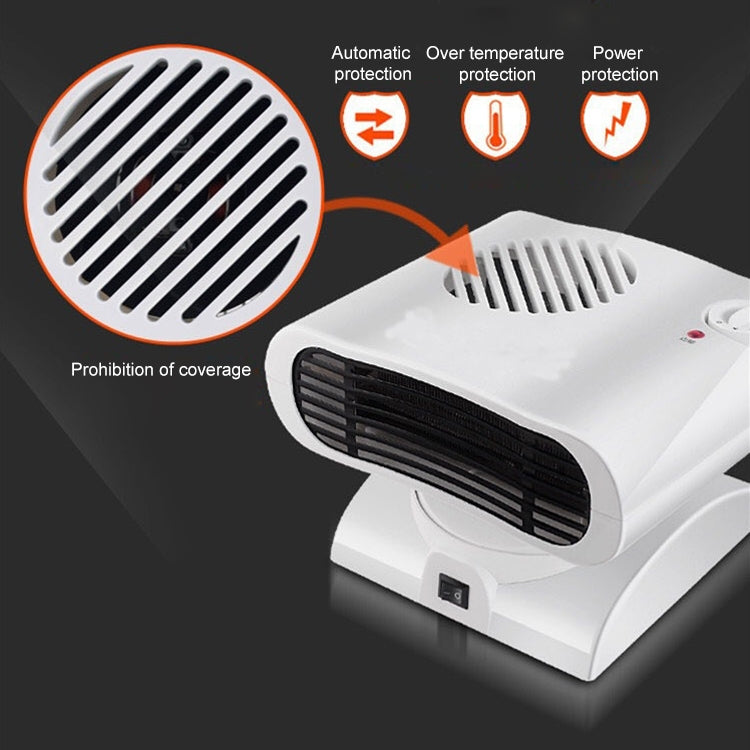 Mini Shaking Head Radiator Warmer Electric Heater Warm Air Blower