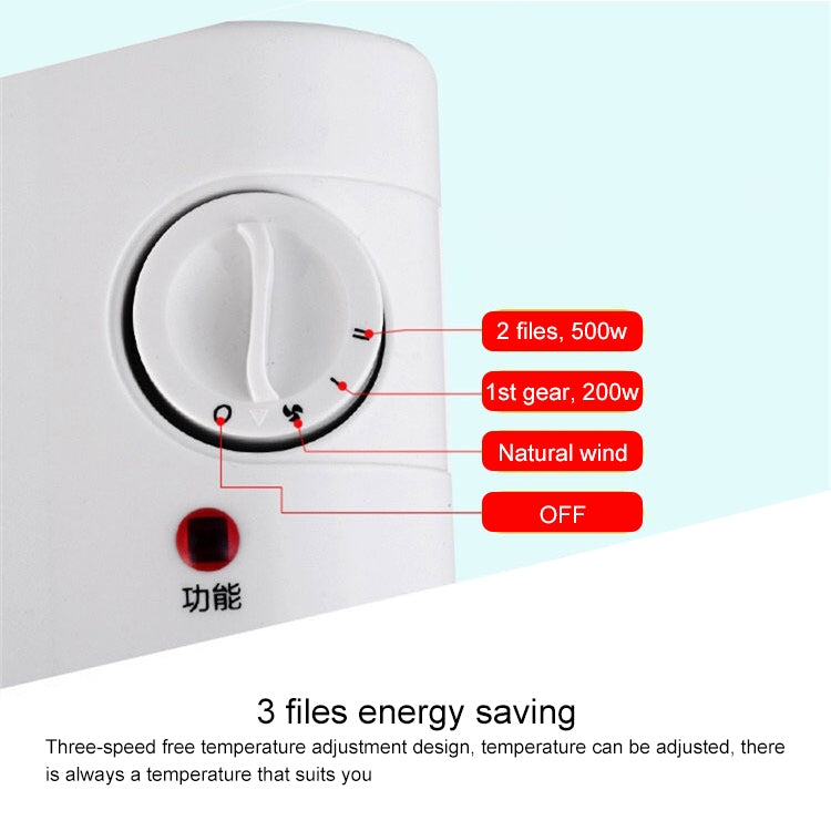 Mini Shaking Head Radiator Warmer Electric Heater Warm Air Blower