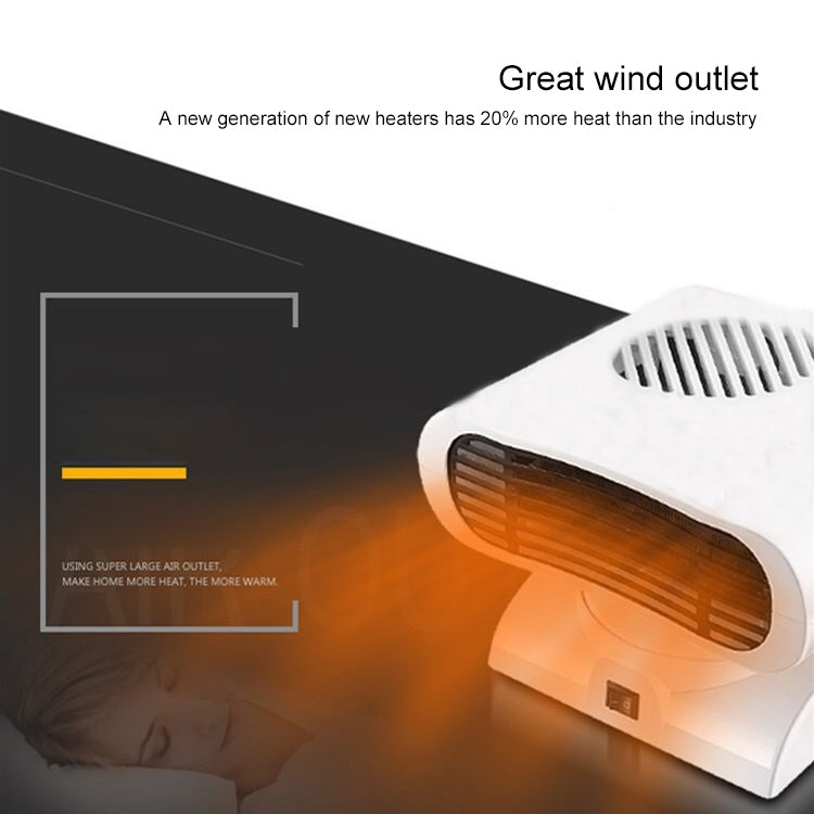 Mini Shaking Head Radiator Warmer Electric Heater Warm Air Blower