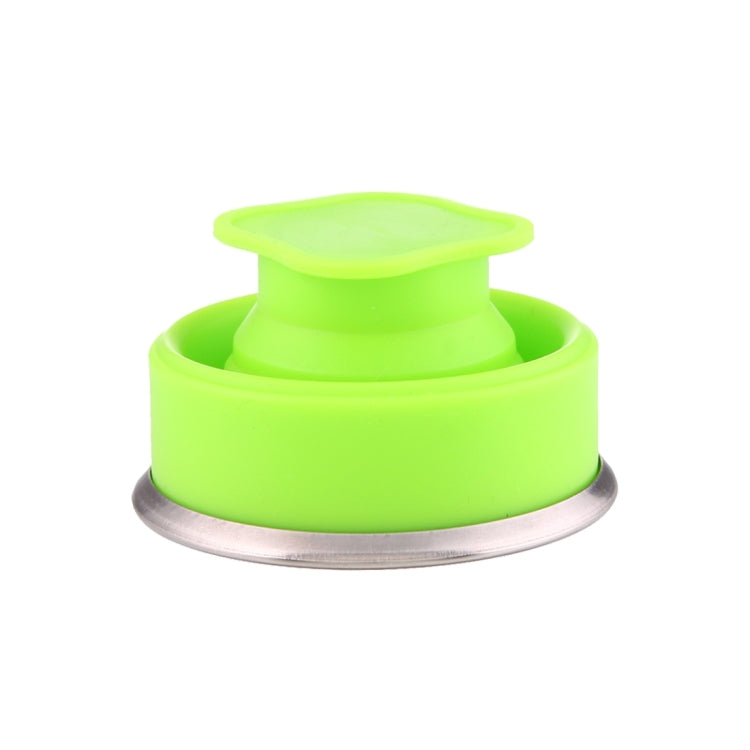 2 PCS 240ml Silicone Telescopic Cup Portable Folding Travel Cup with Lid, Random Color Delivery