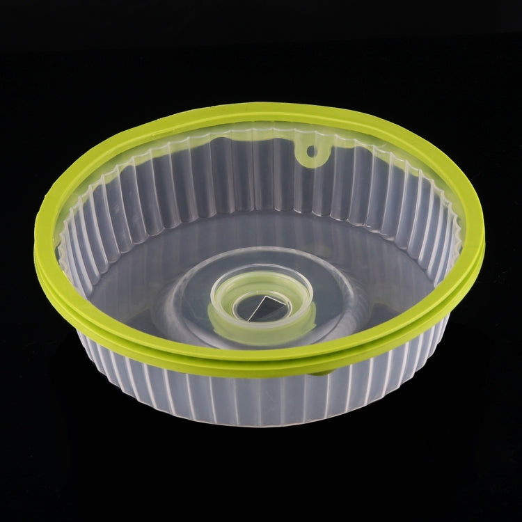2 PCS Food Preservation Cover Microwave Grease Prevention Cover, Random Color Delivery color