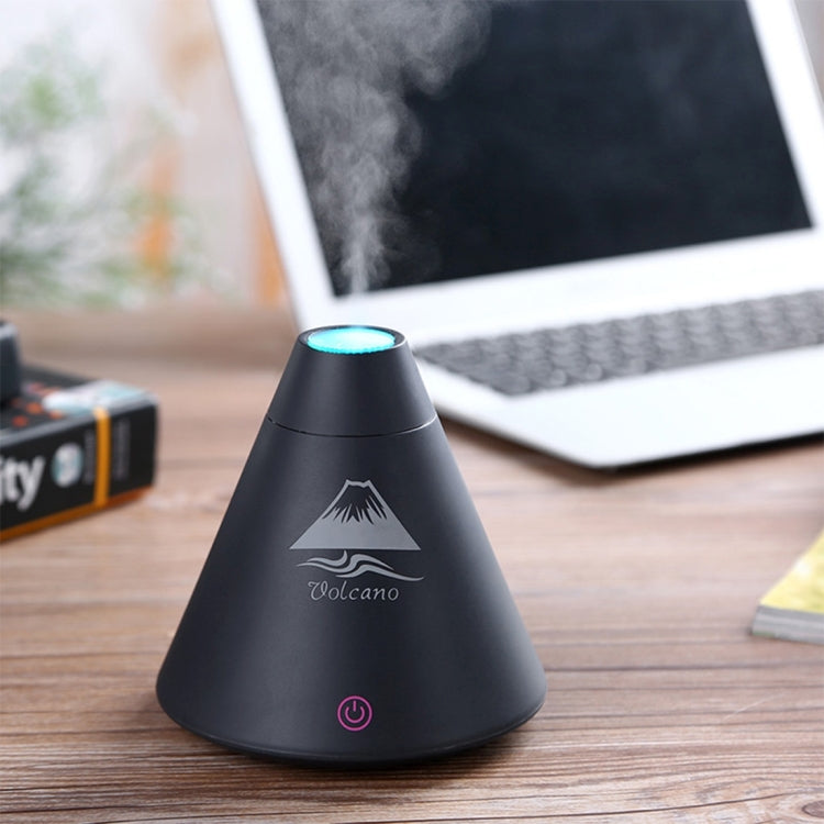 SX698 Mini Volcanic Shape Touch Switch USB LED Light Air Humidifier for Home & Office