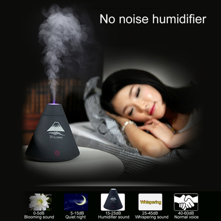 SX698 Mini Volcanic Shape Touch Switch USB LED Light Air Humidifier for Home & Office