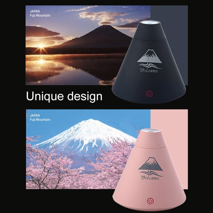 SX698 Mini Volcanic Shape Touch Switch USB LED Light Air Humidifier for Home & Office
