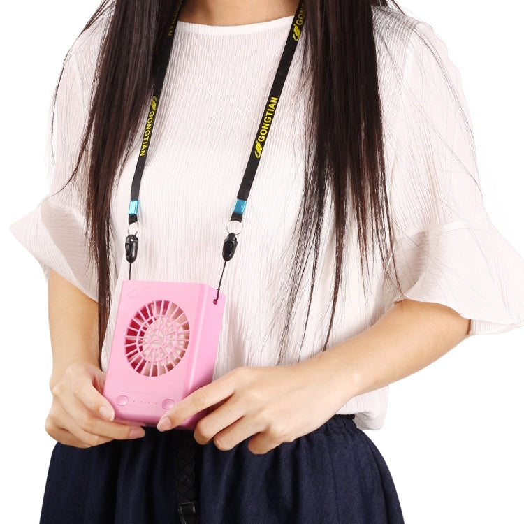 GONGTIAN W910 Multifuncional USB Rechargeable Fans with Neck Strap, No Battery
