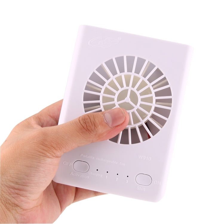 GONGTIAN W910 Multifuncional USB Rechargeable Fans with Neck Strap, No Battery