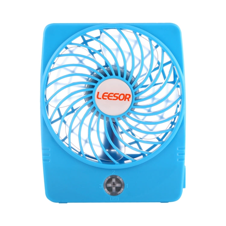 Y-FAN F-97 Portable Rechargeable USB Mini Desktop Fan with Flexible Tube Clip Holder