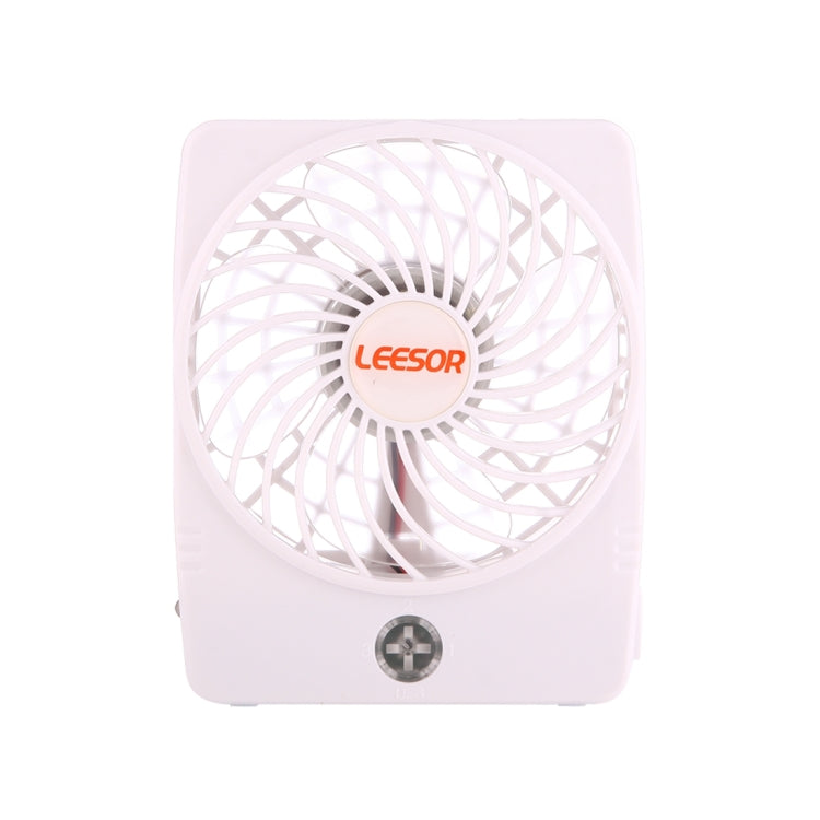 Y-FAN F-97 Portable Rechargeable USB Mini Desktop Fan with Flexible Tube Clip Holder