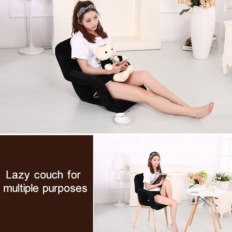 A3 Creative Lazy Sofa with Armrests Foldable Single Backrest Recliner