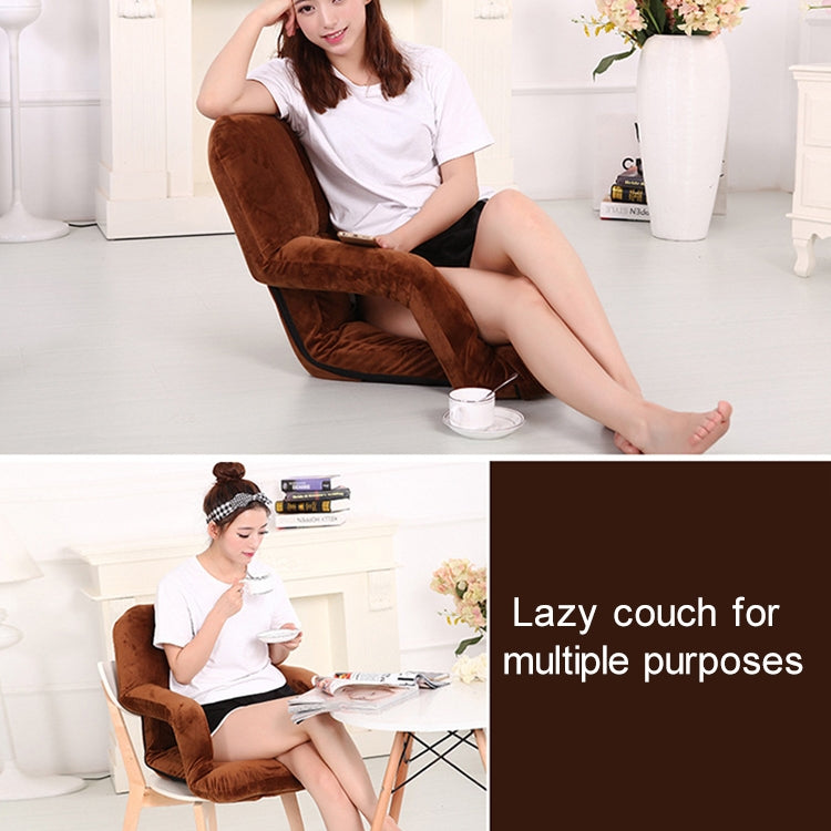 A3 Creative Lazy Sofa with Armrests Foldable Single Backrest Recliner