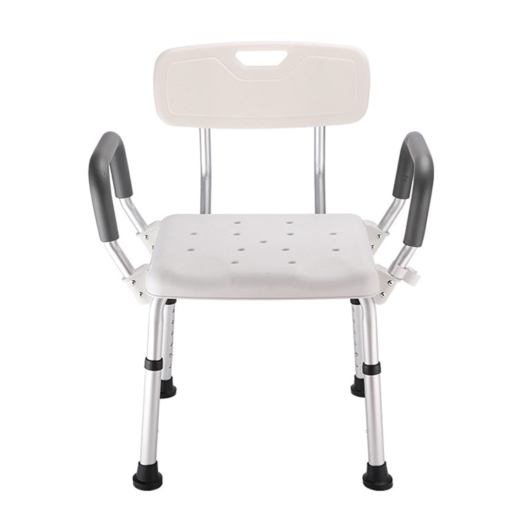 Aluminum Alloy Bath Chair with Backrest for Elderly / Pregnant Woman