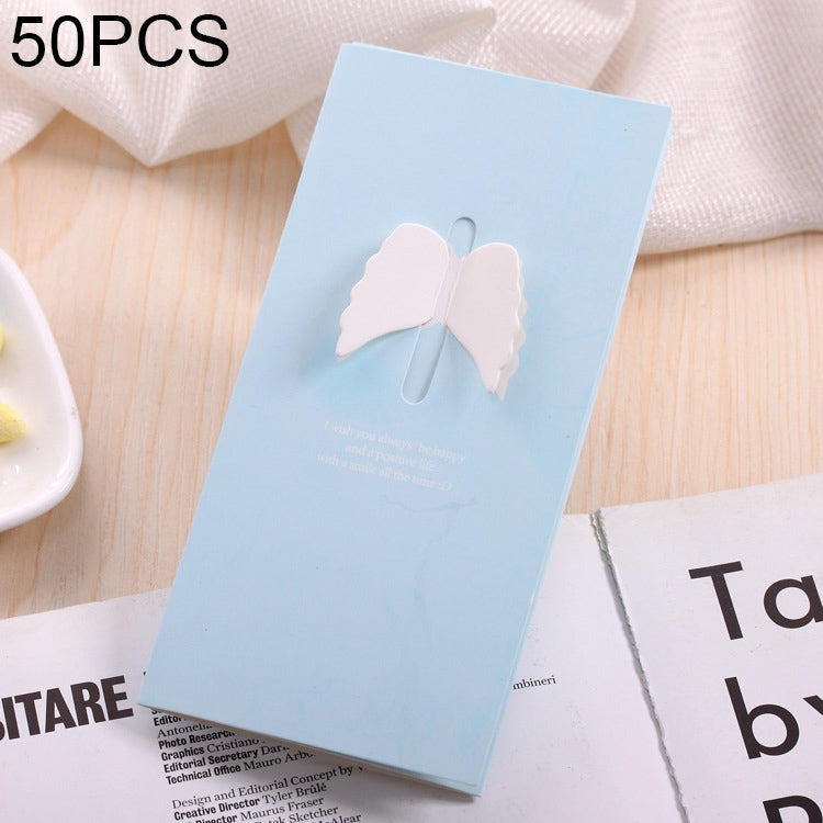 50 PCS Festival Creative Universal Love Heart Greeting Cards