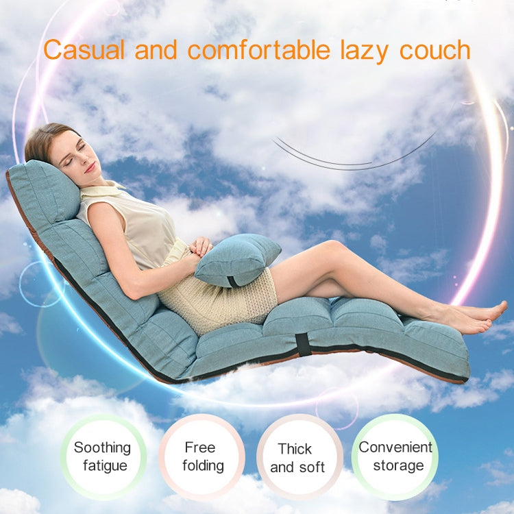 C1 Lazy Couch Tatami Foldable Single Recliner Bay Window Creative Leisure Floor Chair, Size: 175x56x20cm