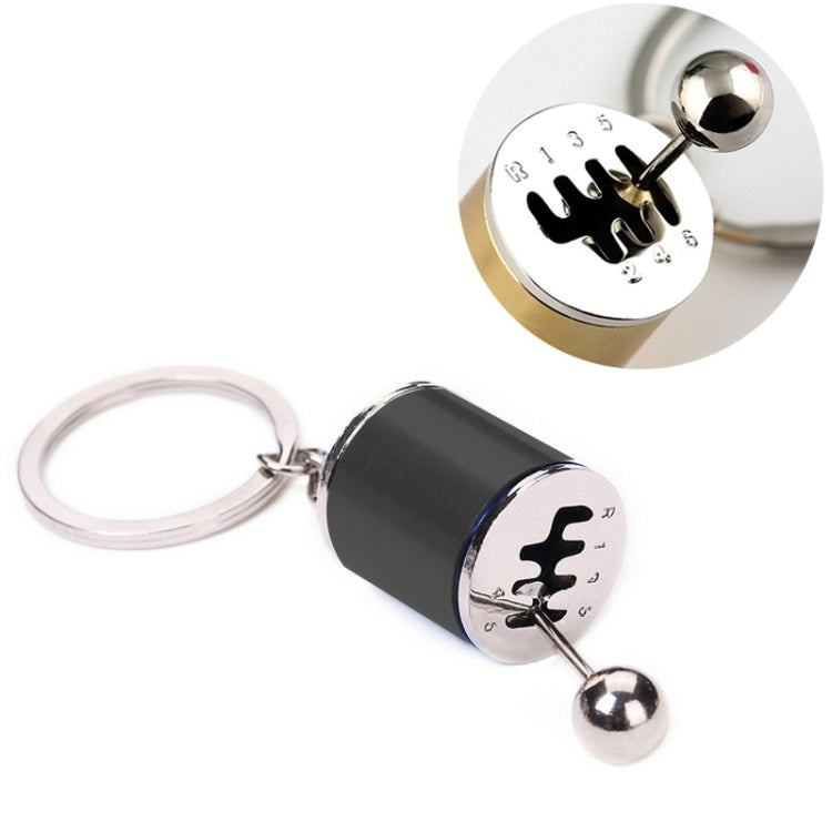 Six-speed Manual Shift Gear Keychain Key Ring Holder