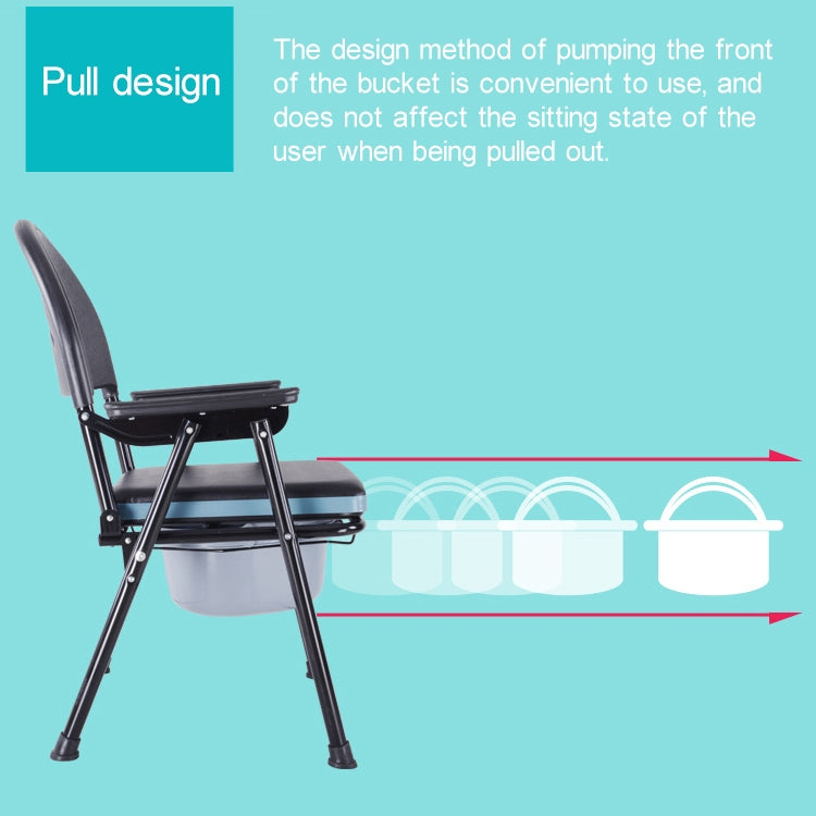 890B Elderly Pregnant Woman Toilet Moving Toilet Chair