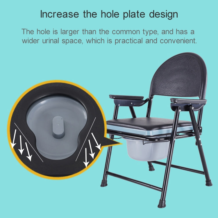 890B Elderly Pregnant Woman Toilet Moving Toilet Chair