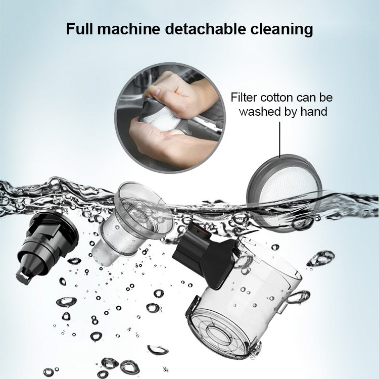 V6 110W Household Wireless Handheld Electric Low Noise Vacuum Cleaner