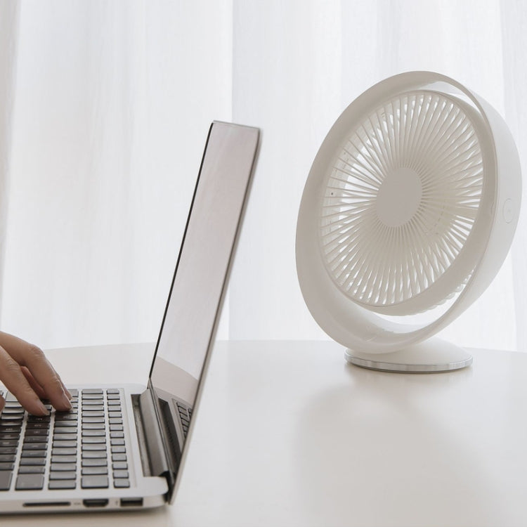 Adjustable Multidimensional Fan Leaf USB Charging Desktop Electric Fan, Support 3 Speed Control