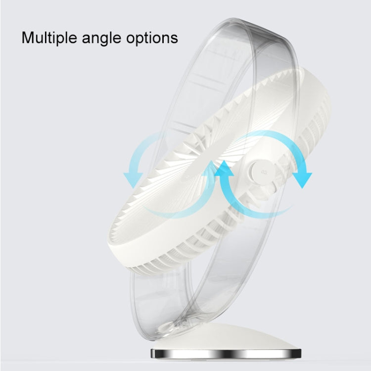 Adjustable Multidimensional Fan Leaf USB Charging Desktop Electric Fan, Support 3 Speed Control