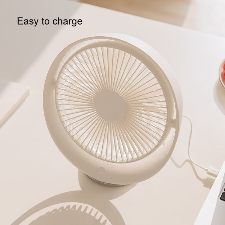 Adjustable Multidimensional Fan Leaf USB Charging Desktop Electric Fan, Support 3 Speed Control