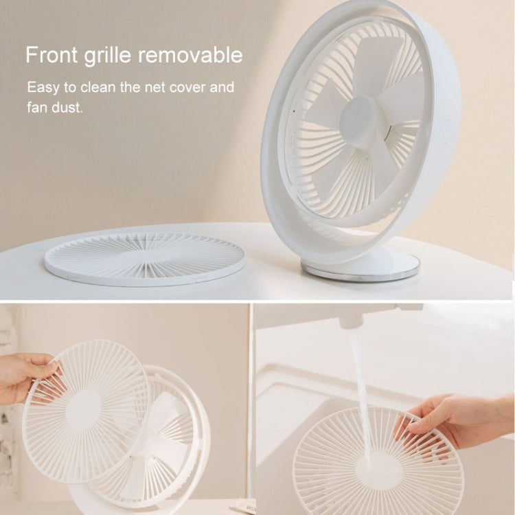 Adjustable Multidimensional Fan Leaf USB Charging Desktop Electric Fan, Support 3 Speed Control