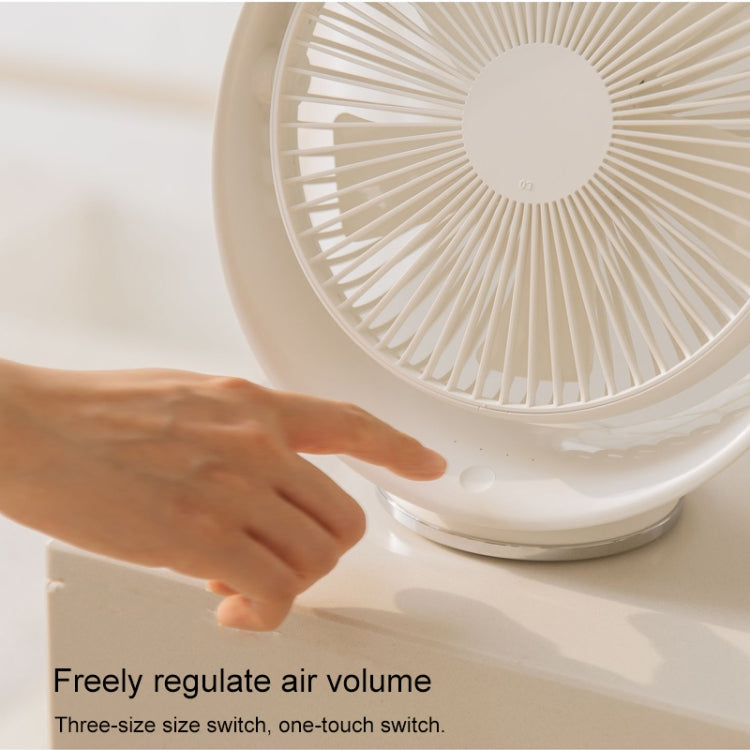 Adjustable Multidimensional Fan Leaf USB Charging Desktop Electric Fan, Support 3 Speed Control