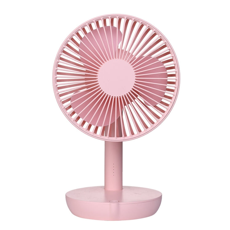 Adjustable Angle USB Charging Mute Desktop Electric Fan, Support 5 Speed Control
