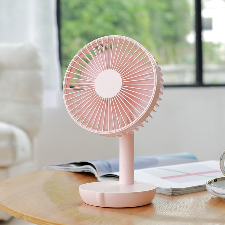 Adjustable Angle USB Charging Mute Desktop Electric Fan, Support 5 Speed Control