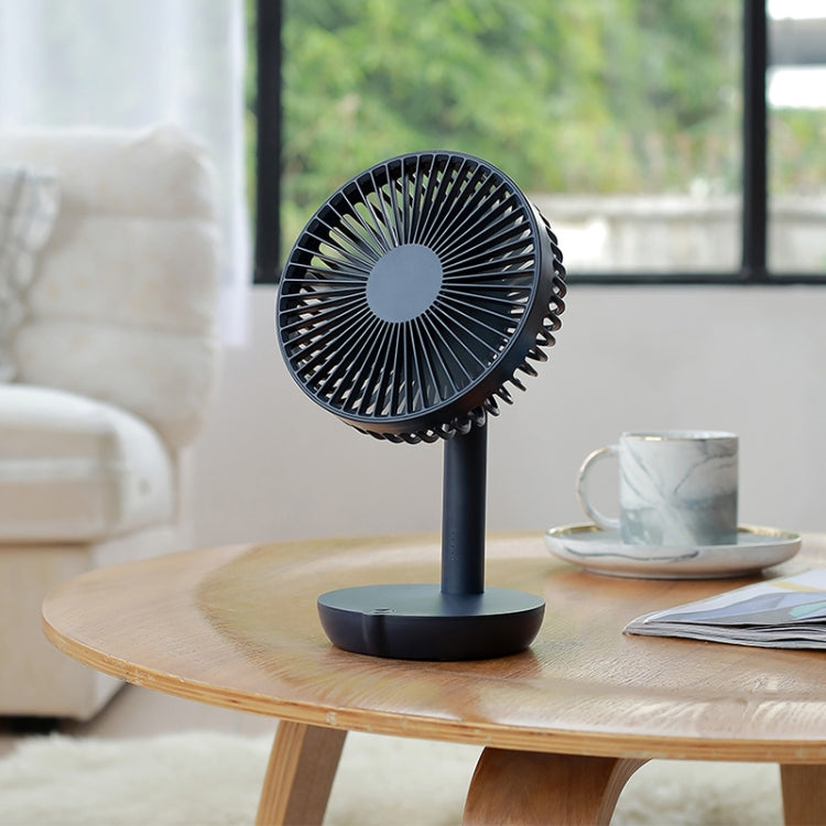 Adjustable Angle USB Charging Mute Desktop Electric Fan, Support 5 Speed Control