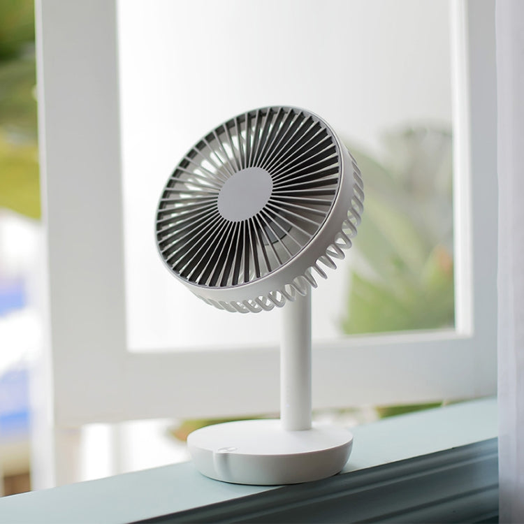 Adjustable Angle USB Charging Mute Desktop Electric Fan, Support 5 Speed Control