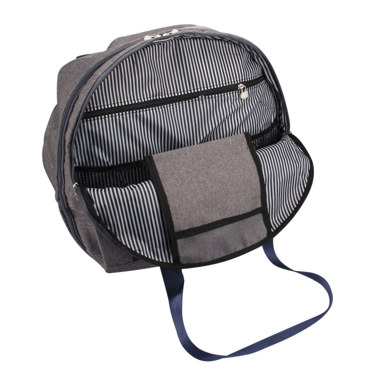 Outdoor Traveling Trolley Bag Handle Storage Bag  Crossbody Bag(Grey)