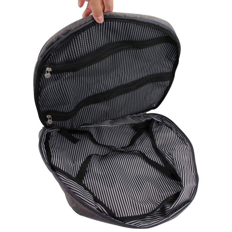 Outdoor Traveling Trolley Bag Handle Storage Bag  Crossbody Bag(Grey)